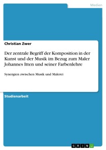 Der zentrale Begriff der Komposition in der Kunst und der Musik im Bezug zum Maler Johannes Itten und seiner Farbenlehre