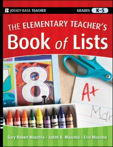 The Elementary Teacher's Book of Lists