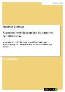Klassenunterschiede in den historischen Fertilitätsraten