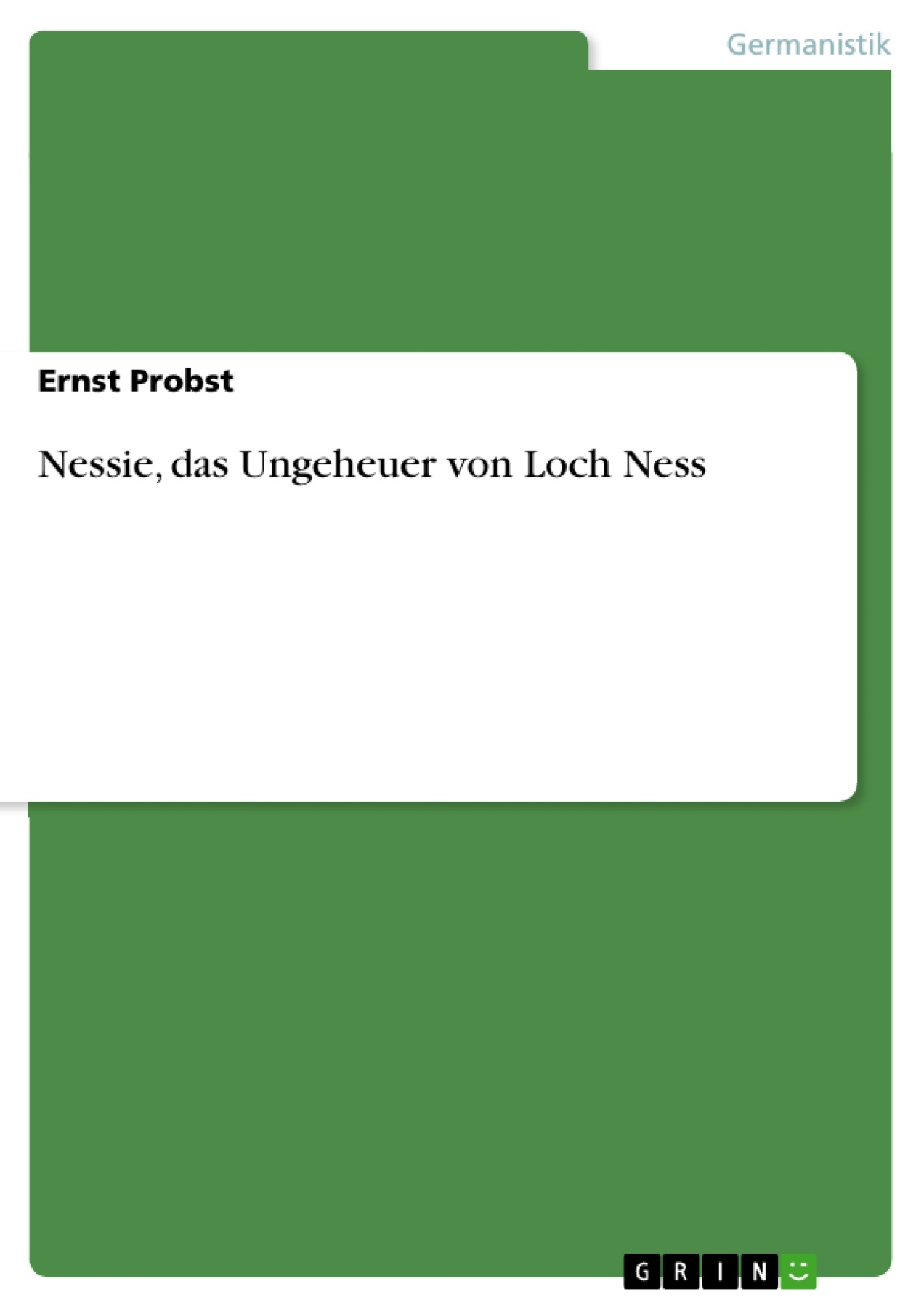 Nessie, das Ungeheuer von Loch Ness