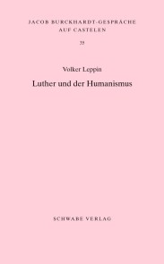 Luther und der Humanismus