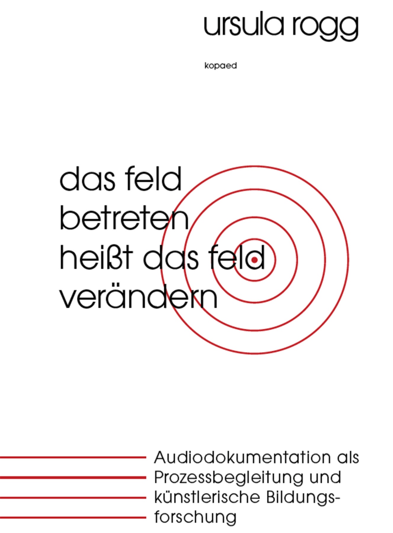 Das Feld betreten heißt das Feld verändern