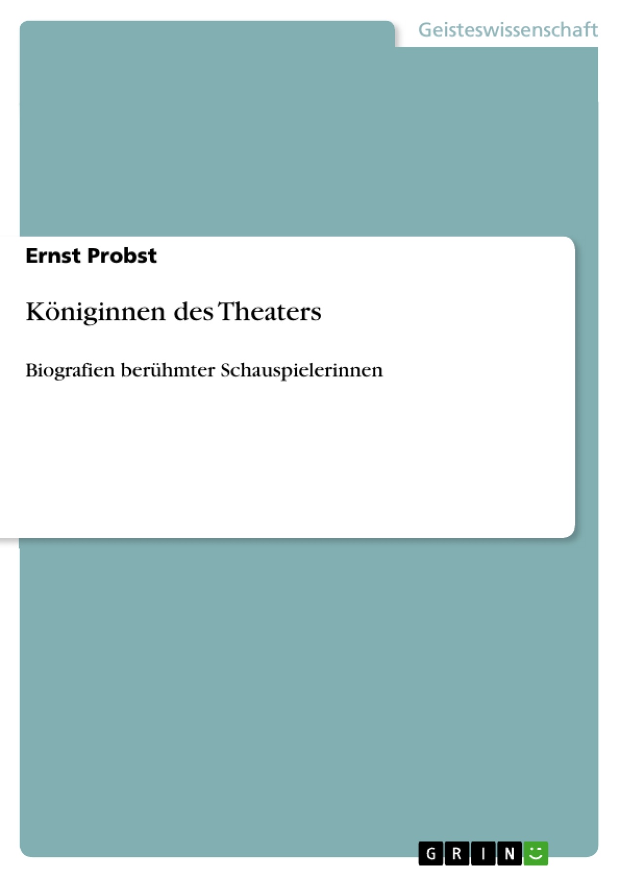 Königinnen des Theaters