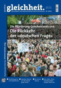 Die Plünderung Griechenlands und die Rückkehr der "deutschen Frage"