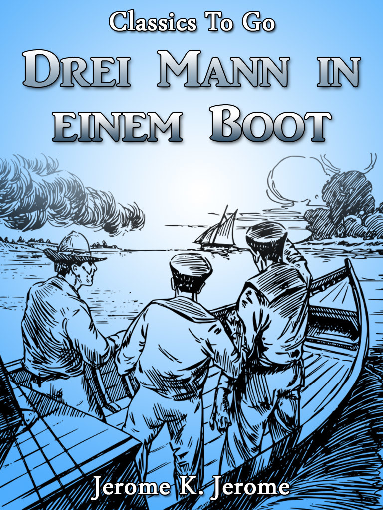 Drei Mann in einem Boot