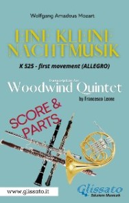 Allegro from "Eine Kleine Nachtmusik" for Woodwind Quintet (score & parts)