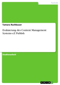 Evaluierung des Content Management Systems eZ Publish