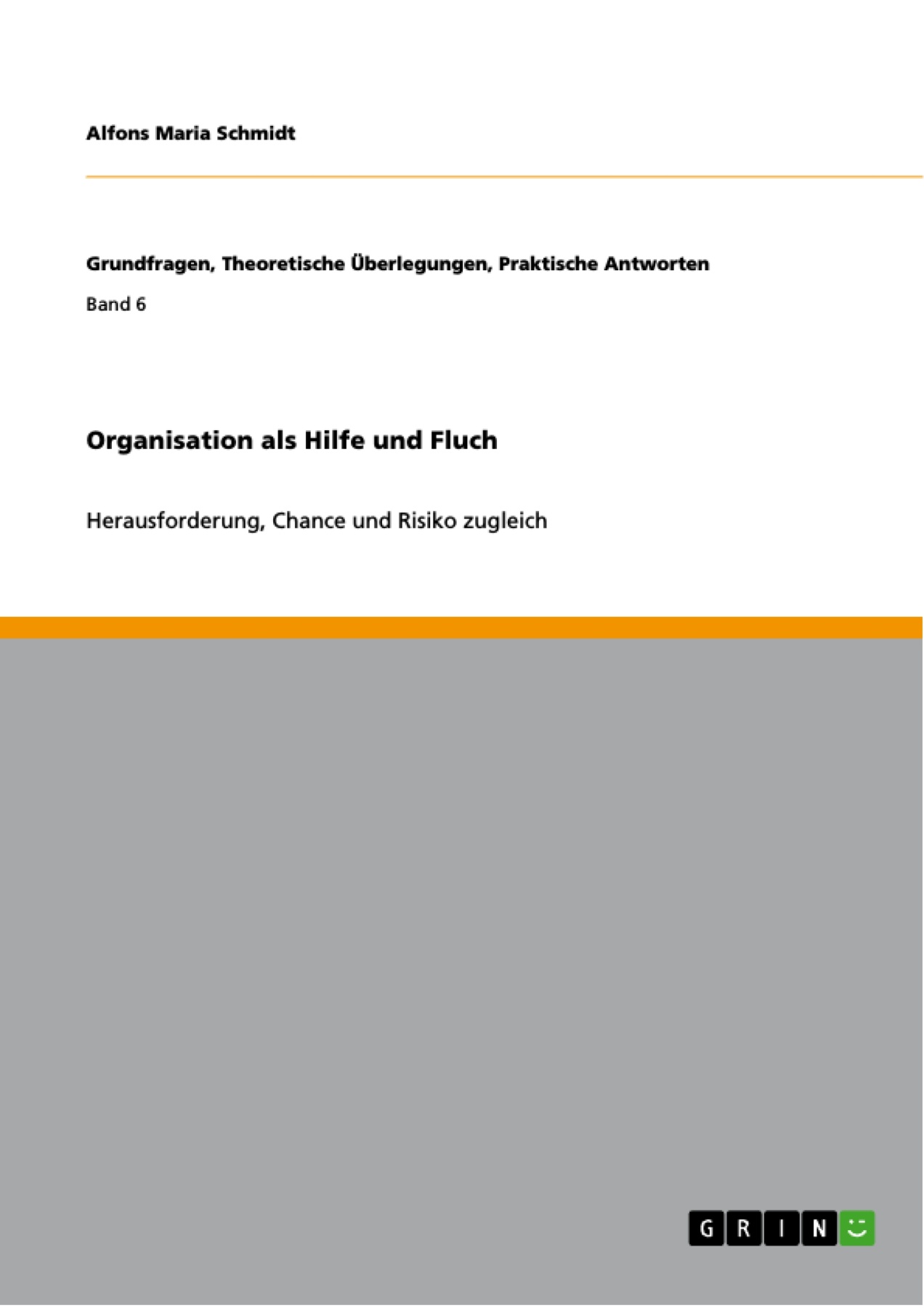 Organisation als Hilfe und Fluch