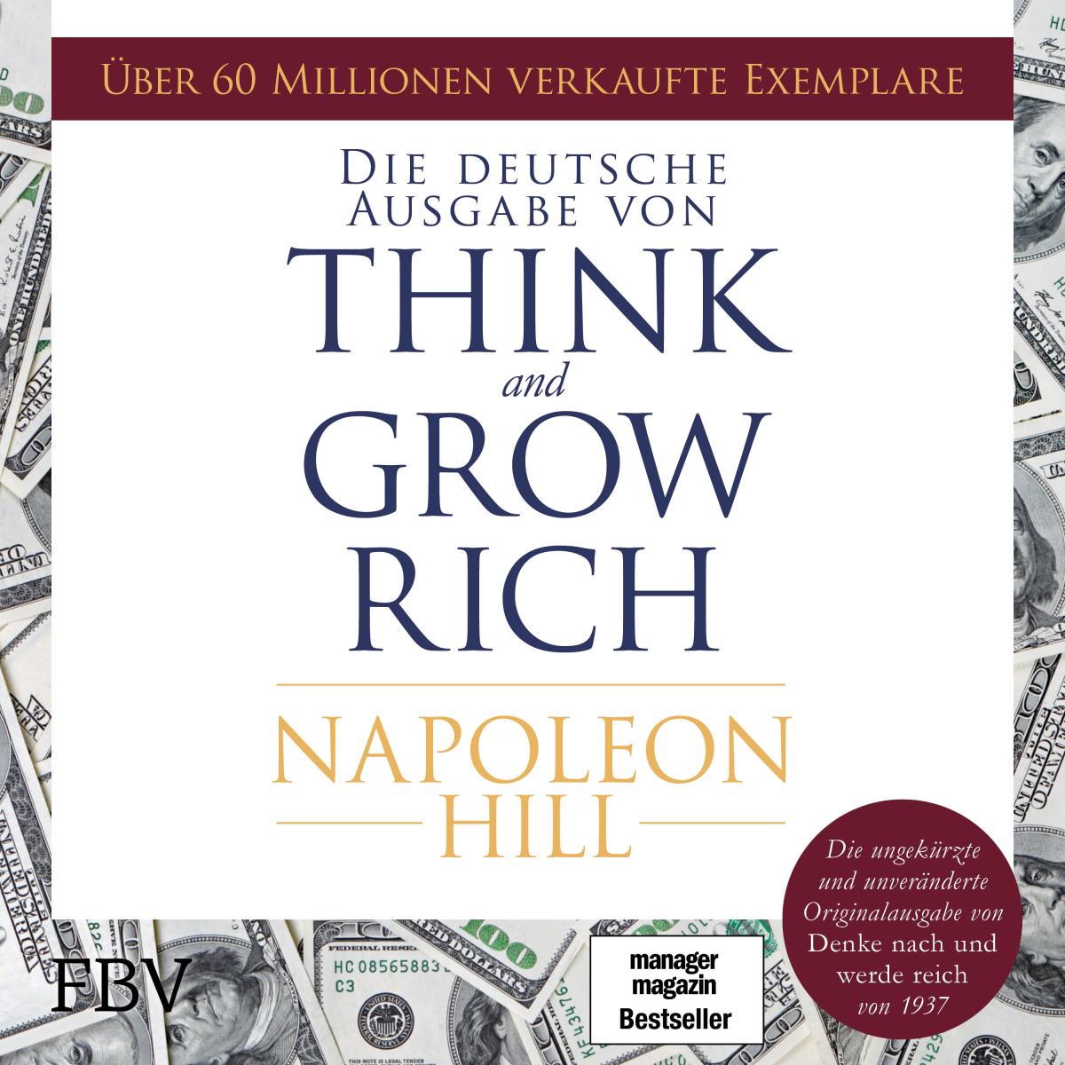 Think and Grow Rich -  Deutsche Ausgabe