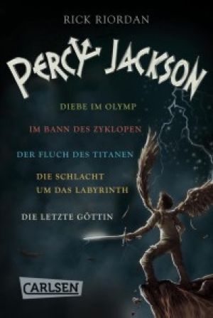 Percy Jackson: Moderne Teenager und griechische Monster - Band 1-5 der mythischen Fantasy-Buchreihe in einer E-Box! Foto №1