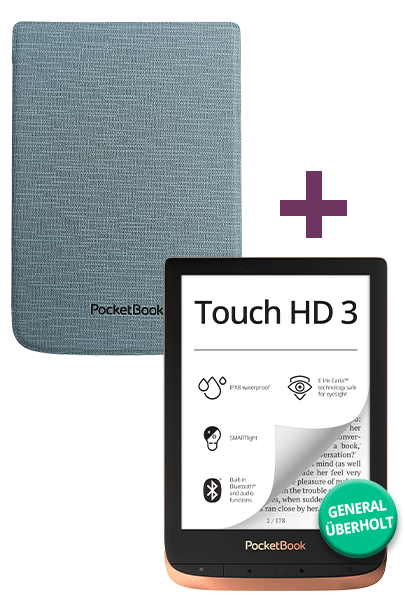 Generalüberholt: PocketBook Touch HD3 Kombi-Angebot Foto №1