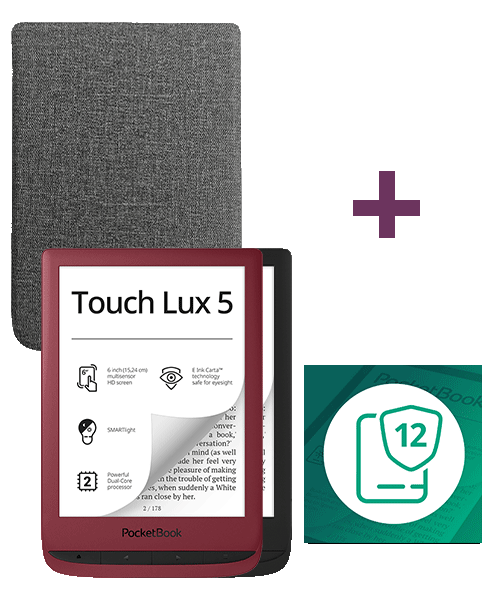 PocketBook Touch Lux 5 inkl. Cover + Displayschutzgarantie Foto №1