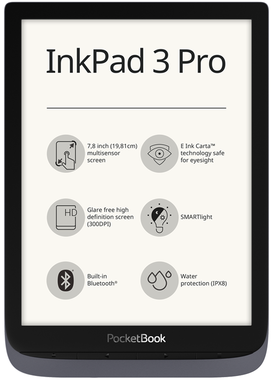 InkPad 3 Pro Metallic Grey Foto 1