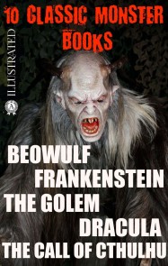 10 Сlassic Monster books. Illustrated