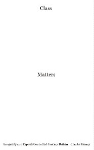 Class Matters