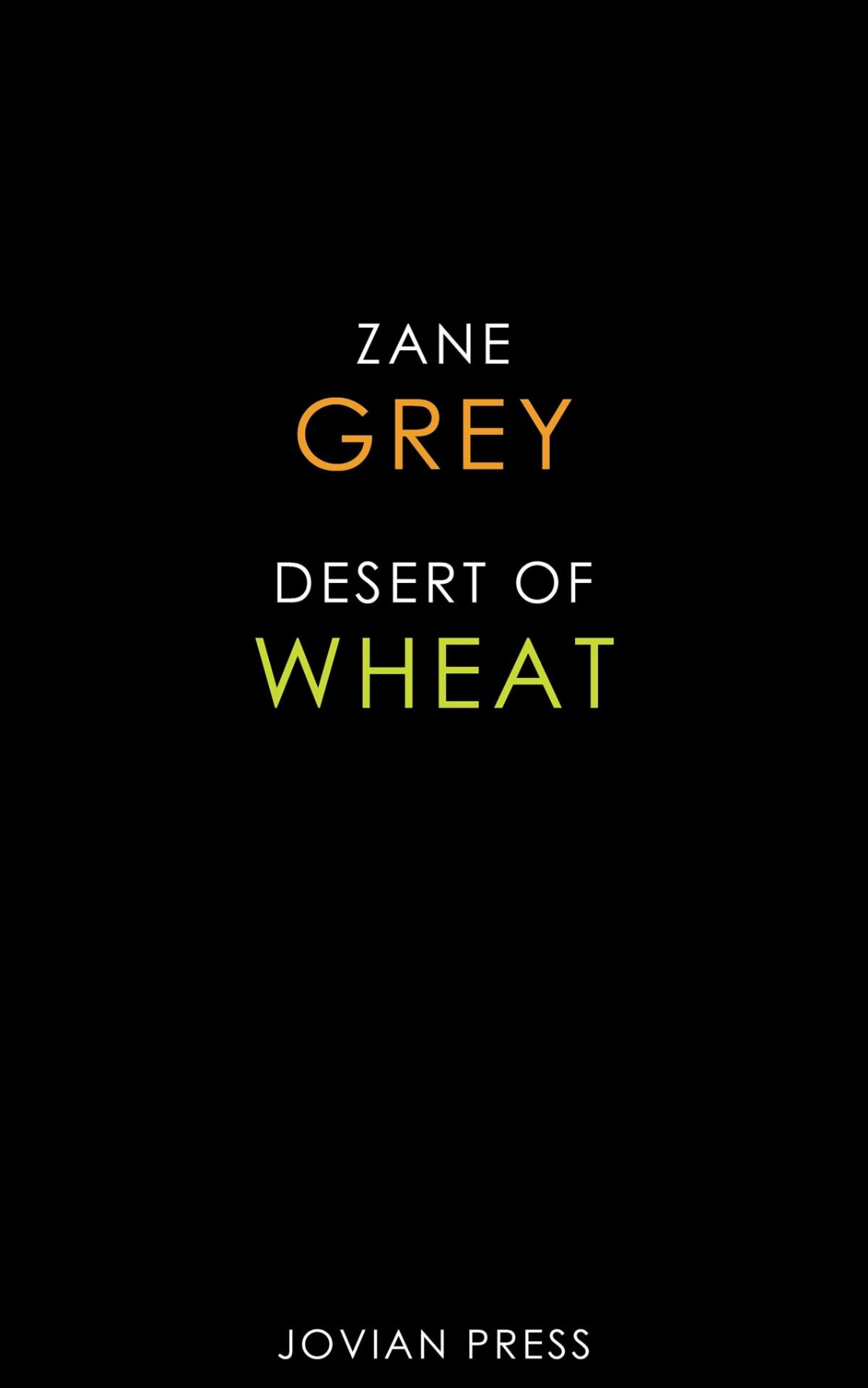 Desert of Wheat