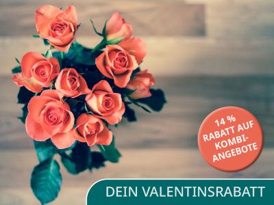 Unser Valentinsrabatt für dich:  14 % Rabatt auf Kombi-Angebote