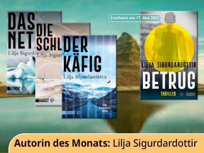 Lilja Sigurdardóttir – Autorin des Monats Mai